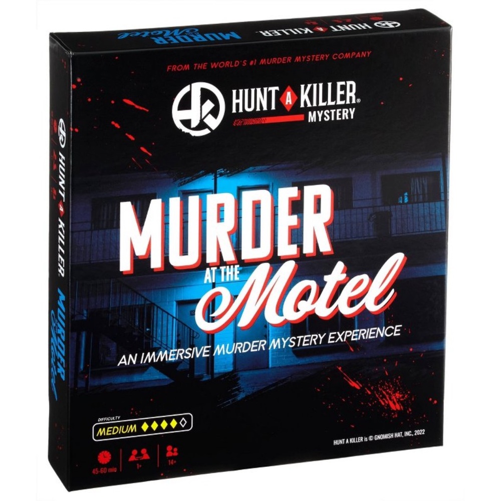 Hunt a Killer Mystery game “Murder at the Motel”